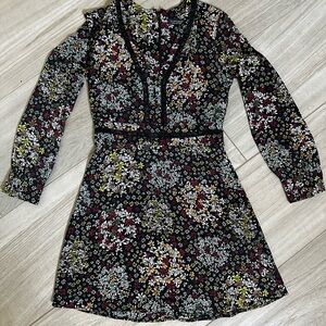 Floral Long Sleeve Top Shop Dress